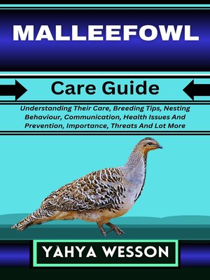 cover image of MALLEEFOWL Care Guide